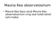 Mauna Kea vulkaan #4