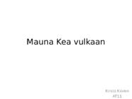 Mauna Kea vulkaan
