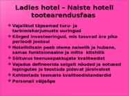 TooteKontseptsiooni presentatsioon------ja toote elutsükkel #6