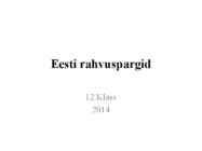 Eesti rahvuspargid