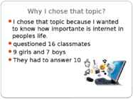 Use of internet #2