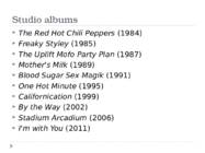 Red Hot Chili Peppers #6