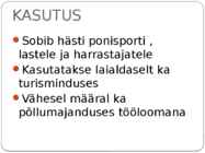 EESTI HOBUNE #5