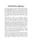 Ameerika ajalugu