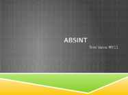 Absint