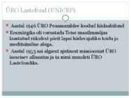 ÜRO allorganisatsioonid #10