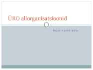ÜRO allorganisatsioonid