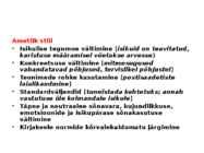 Tekstiliigid #2