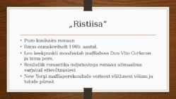 Mario Puzo Ristiisa #4