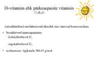 D-vitamiin powerpoint #2