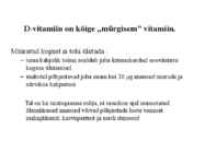 D-vitamiin powerpoint #11