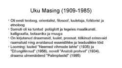 1940ndate kirjanduse lühikokkuvõte #12