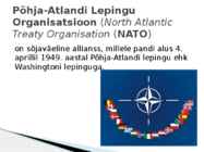 Nato ajalugu ja sümboolika #2