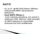 Nato ajalugu ja sümboolika #11