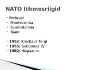 Nato ajalugu ja sümboolika #4