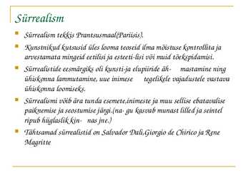Sürrealism ja naivism #2