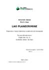Lao planeerimine
