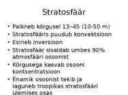 Stratosfäär #2