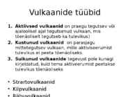 Vulkanismi ettekanne #8