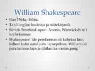William Shakespeare #2