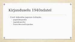 Eesti elu 1940ndatel #5