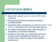 Suhkruasendajad #7