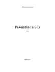 Pakendi analüüs