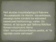 Arvo Pärt elulugu #4