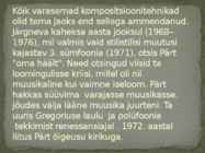 Arvo Pärt elulugu #7