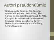 Külmale maale #3
