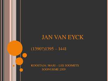 Jan van Eyck