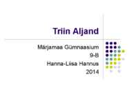 Triin Aljand