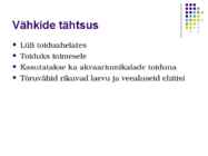 Vähid #5