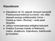 Barokk ning klassitsism #11