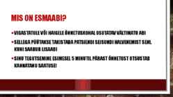 Esmaabi ja selle põhimõtted #2