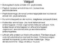 Bioloogiliselt olulised ained #5