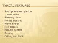 Presentation about smartwatches #2