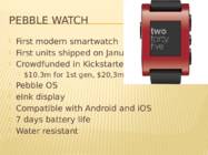 Presentation about smartwatches #4