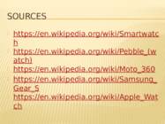 Presentation about smartwatches #8