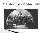 Kultuurielu Eestis kahe maailmasõja vahelisel ajal #6