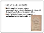 Rahvalaul #2