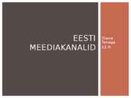 EESTI MEEDIAKANALID