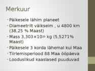 Päiksesesüsteem #16