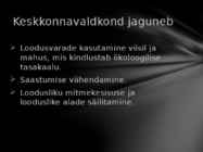 Säästev areng #6