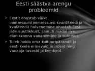 Säästev areng #8