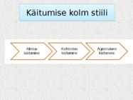 Käitumise defineerimine #3