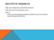 Kivisildnik #10