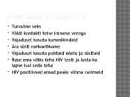 Hiv ja Aids #8