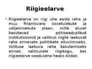 Riigieelarve esitlus #2