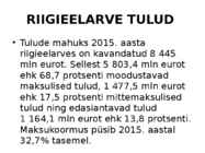 Riigieelarve esitlus #12